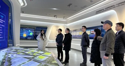 安徽国正公司一行调研凸申科技有限公司